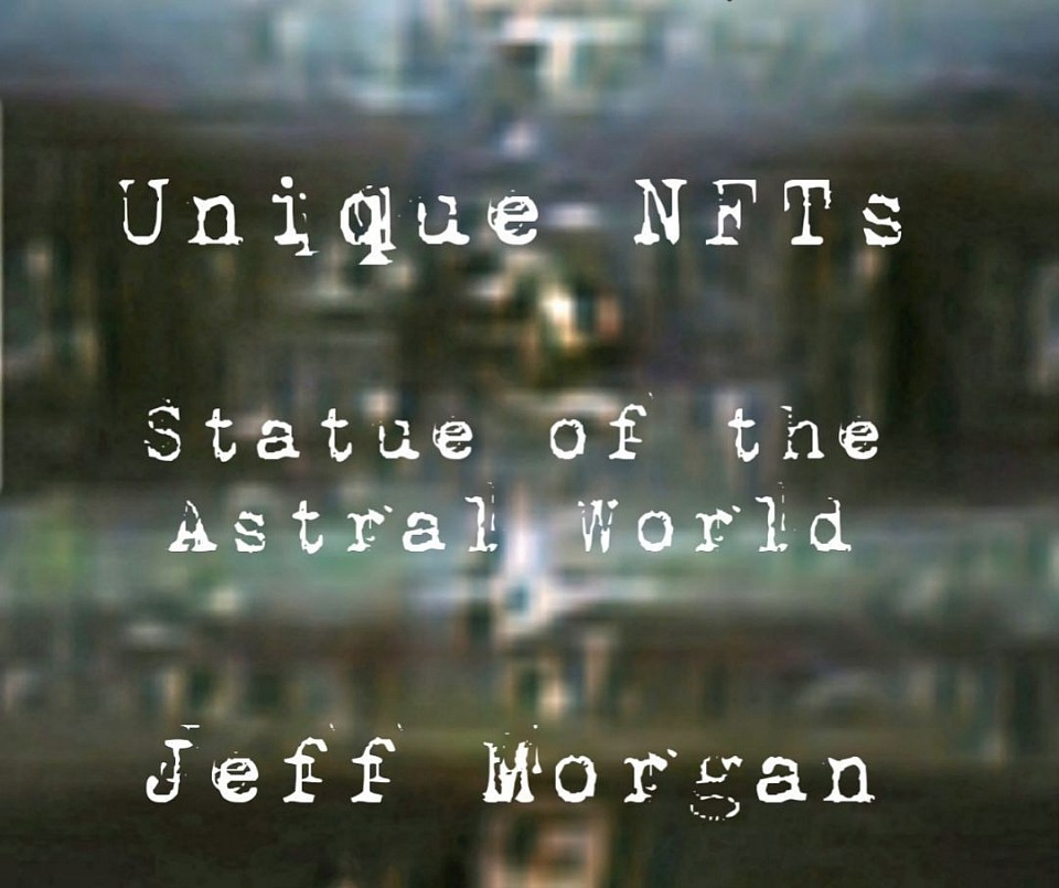 Statue of the Astral World. Statue of the architectural city from the astral world.